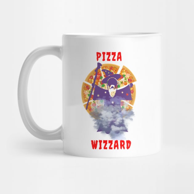 Pizza wizzard magic spell by Rubi16